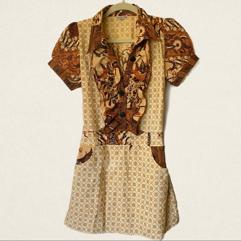 Vintage 70s Mini Dress